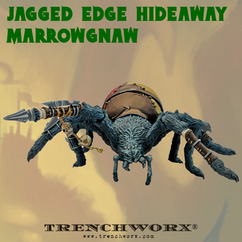 PRE-ORDER Jagged Edge Hideaway Marrowgnaw the Giant War Spider