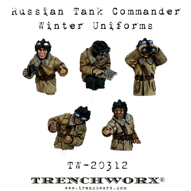 Russian Tank Commanders - Winter Uniforms - Physical