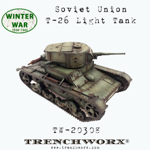 Load image into Gallery viewer, T-26 Light Tank