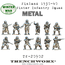 Load image into Gallery viewer, Finland 1930-40 Winter Infantry Squad - Metal