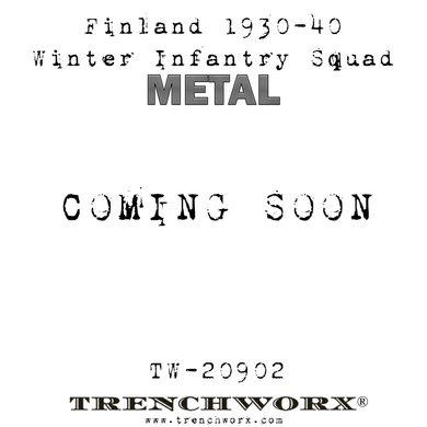 Finland 1930-40 Winter Infantry Squad - Metal