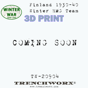 Finland 1930-40 Winter HMG Team - 3D PRINT