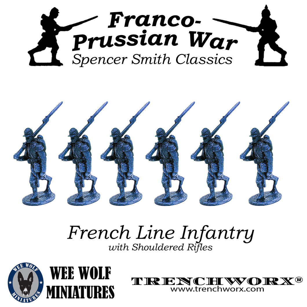 French Line Infantry - Pack of Six