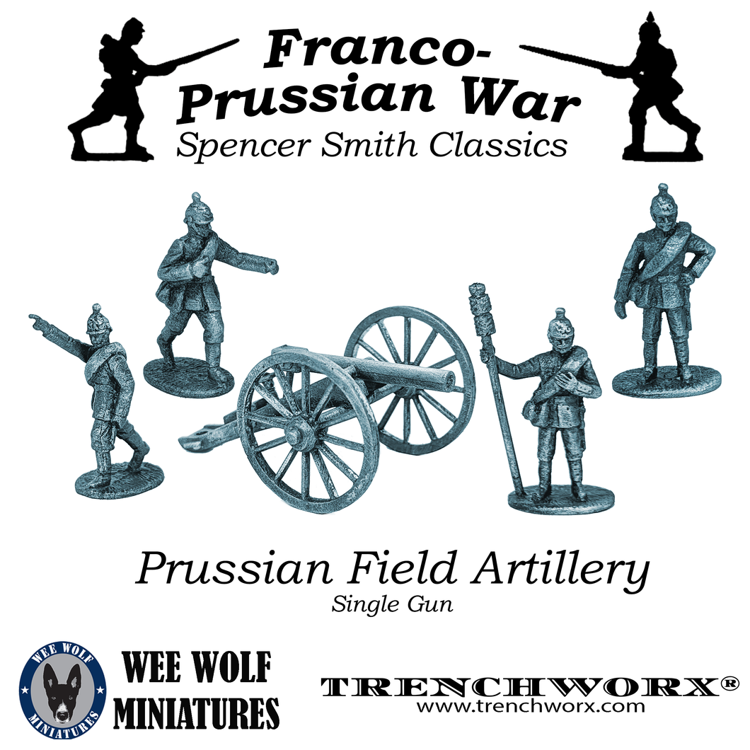 Prussian Field Artillery - Single Gun – Trenchworx