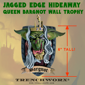 PRE-ORDER Jagged Edge Hideaway Queen Bargnot Wall Trophy