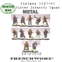 Load image into Gallery viewer, Finland 1930-40 Winter Infantry Squad - Metal