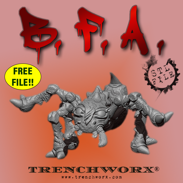 B.F.A. (Big Ant) FREE .STL Download