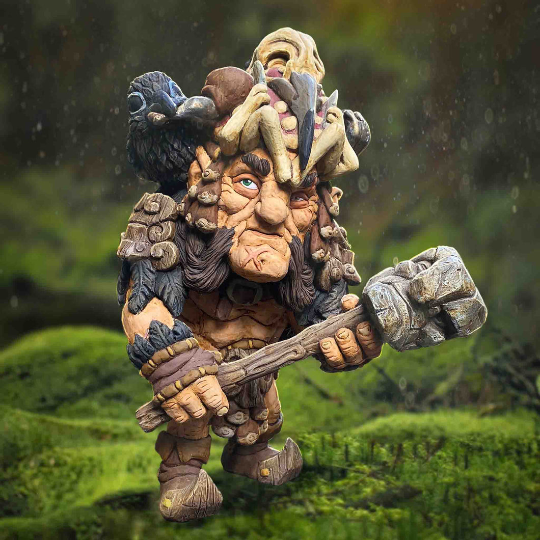 Barbarian Guardian Gnome